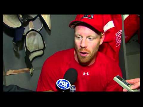 Johan Franzen talks about the Detroit Red Wings Power Play