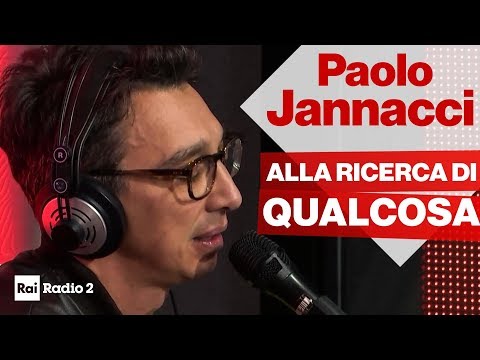 PAOLO JANNACCI live a Radio2 Social Club -  "ALLA RICERCA DI QUALCOSA"