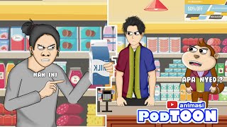 Download lagu BALIKIN DUIT SAYA ! SUSU SAYA NGGAK DINGIN ! - Animasi Podtoon mp3