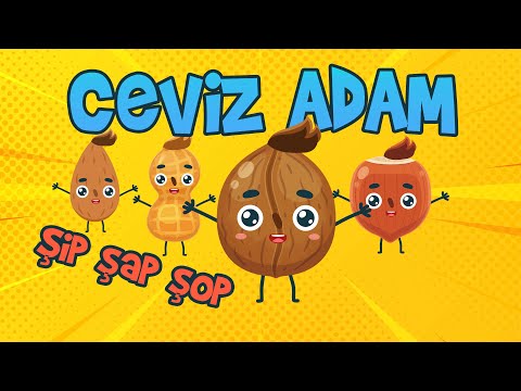 Ceviz Adam Şip Şap Şop - Süper Çocuk Şarkıları 🌰🥜 Sürpriz Ceviz Adam