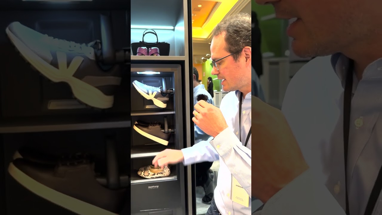 Samsung Wants To Clean Your Shoes 👟 #shorts