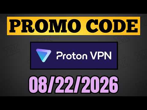 Promo Code Proton Vpn Coupon Code August 2026 Proton Vpn Discount Code Promo Code 08 22 2026