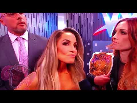 Trish Stratus Heel Turn Reaction | Trish Turns on Becky Lynch Shade