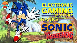 Electronic Gaming Monthly's Top 43 Sonic the Hedgehog Games
