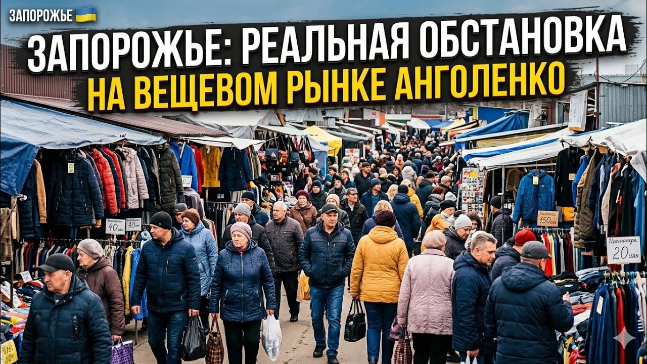 Запорожье ВЕЩЕВОЙ ХОЗЯЙТВЕННЫЙ РЫНОК КАК ЕСТЬ 24.05.2026