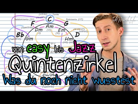 Der Quintenzirkel erklärt von Easy bis Jazz: Quintenzirkel & Anwendung leicht erklärt - Musiktheorie