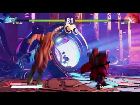 Street Fighter 5 - M. BISON vs NASH