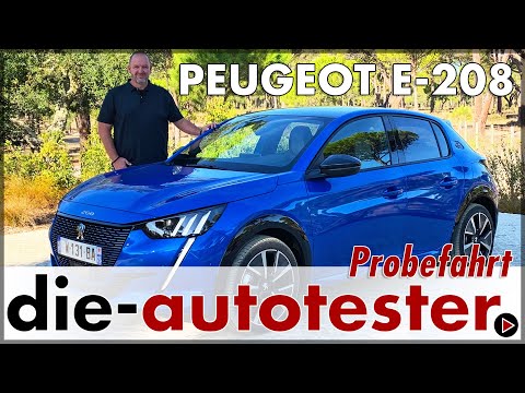 Peugeot e 208 GT - Probefahrt im elektrischen Peugeot Kleinwagen | 2019 | Test Reichweite | Deutsch