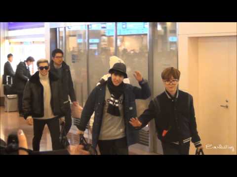 150123 BTS Haneda Airport Fancam