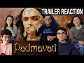 PADMAAVAT Official Trailer REACTION! || MaJeliv Reactions | Our 2nd Sanjay Leela Bhansali film!!