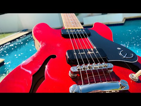 Epiphone ES-339 P90 PRO Cherry - Demo, Overview and Fun