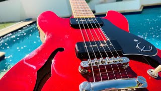 Video thumbnail for Epiphone ES-339 P90 PRO Cherry - Demo, Overview and Fun by Perth Guitar