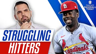 6 STRUGGLING HITTERS Early On! Prospects Jack Leiter & Andy Pages Promoted | Fantasy Baseball Advice