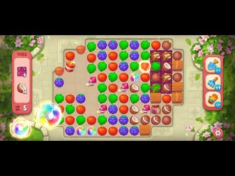 Gardenscapes Level 4185 [Hard Level] #androidgameplay #viralvideo #tranding #gardenscapesgameplay