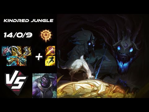JUNGLE Kindred vs Dr. Mundo - NA Challenger Patch 14.20