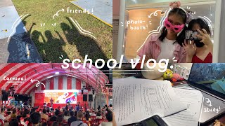 secondary school vlog 🌷 | mugging, concert, photo booths, fun times