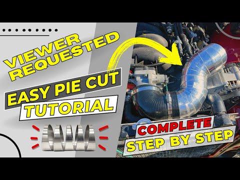 How To Make Aluminum or Stainless Steel Pie Cuts | Step by Step Tutorial
