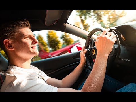 MICK SCHUMACHER TEST DRIVES THE FERRARI F8 TRIBUTO