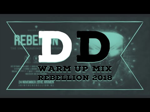DD WARM UP Mix | Rebellion 2018 The Underground Revolution | 1 Hour RAW Hardstyle Mix