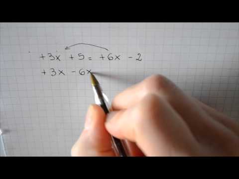 Equazioni di primo grado - Parte 2 (eq. determinate)