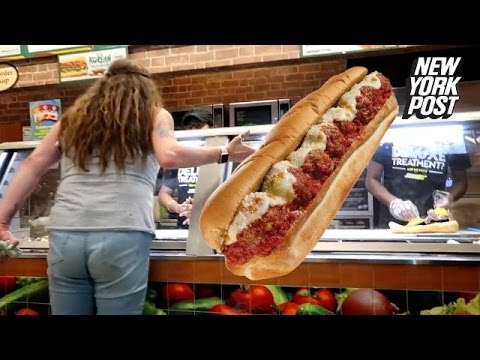 World's worst customer screams at Subway sandwich artist for not having meatballs | New York Post