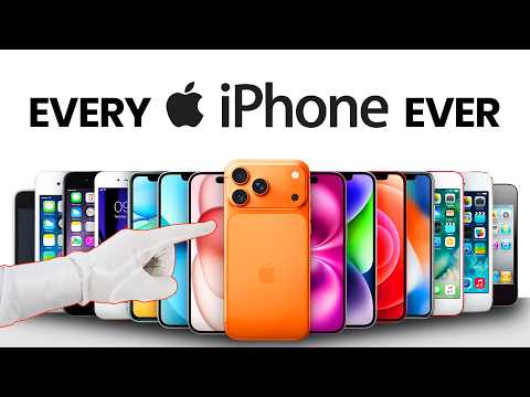Unboxing Every iPhone Ever (2007-2026)