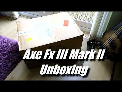 Axe FX III Mk II Unboxing
