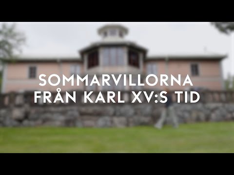 Sommarvillorna från Karl XV:s tid