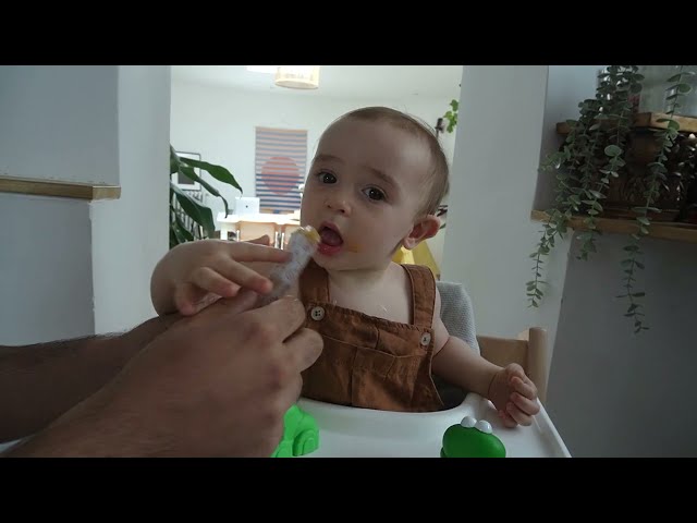 Vídeo relacionado con Smileat - Smilados de Frutas Ecológicas - Flash de Albaricoque y Plátano - Sin Azúcar Añadido, Sin Gluten - Flash para Congelar - Para Peques 6+ Meses - 5x50g (250gr)