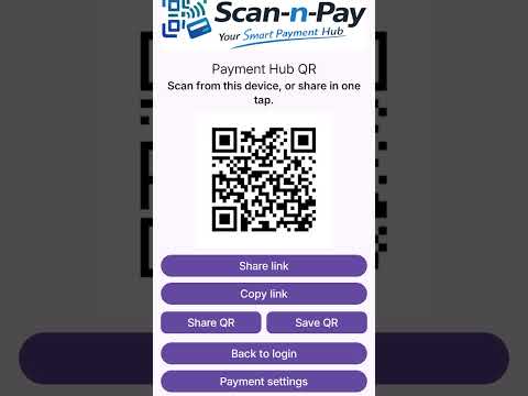 Scan-n-Pay: Link-in-Bio QR Pay