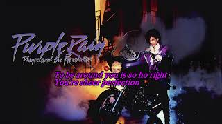 Prince - Take Me With U (lyrics)