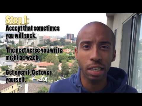 How To Rap: WRITER'S BLOCK and How To FIX IT