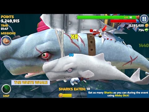 THE WHITE WHALE NEW LIVE EVENT - Hungry Shark Evolution