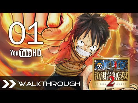 One Piece Pirate Warriors 2 Walkthrough - Part 1 (Prologue Episode 1 - Assaulting Raijin) English