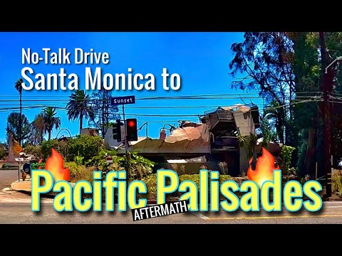 Unreal Destruction in Pacific Palisades | Shocking Fire Aftermath 4K Drive