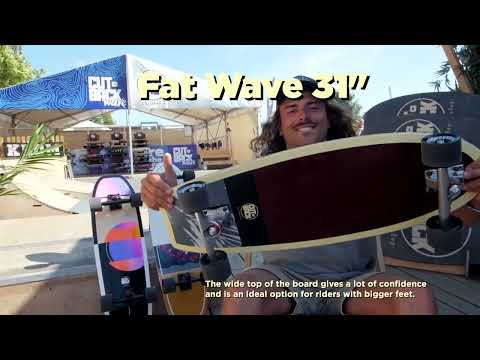Cutback Surfskates - Fat Wave 31"