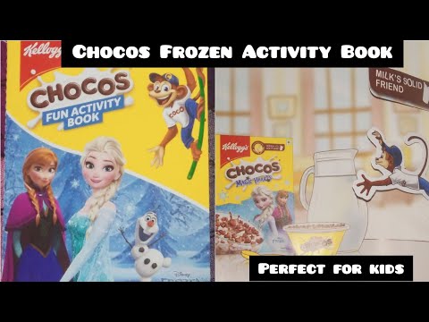 Fun with Frozen Chocos Activity Book!!