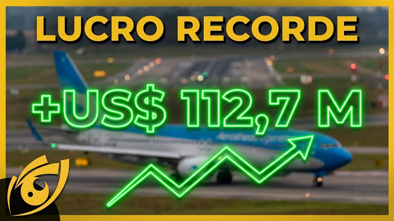 MILEI tira Aerolineas Argentina da ruína pela PRIMEIRA VEZ na HISTÓRIA