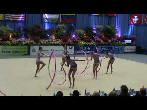 ITALY 3 ribbons 2 ropes - 2010 Corbeil (Saturday evening demo)