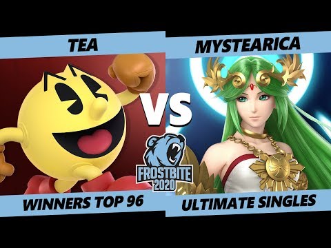 Frostbite 2020 SSBU Winners Top 96 - SG8 | Tea (Pac-Man) Vs. Mystearica (Palutena) Ultimate Singles