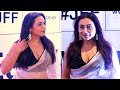 Rani Mukerji Looks Stunning In A White Saree At Jagran Film Festival