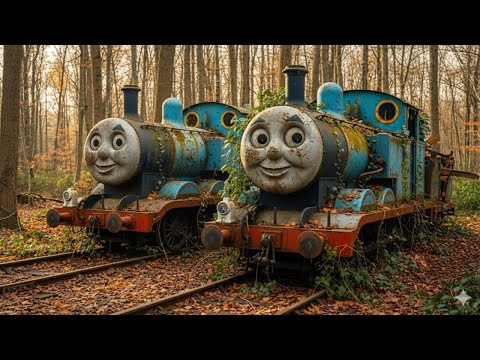 ASMR Thomas the Train Restoration | Recovering the Thomas the Train Forgotten in the Forest