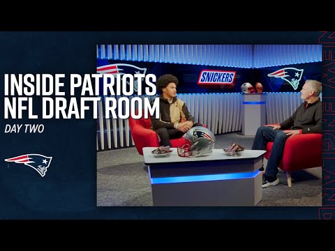Inside The New England Patriots NFL Draft Room Day Two