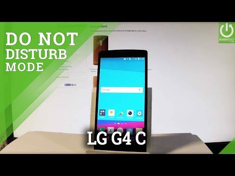 How to Use Do Not Disturb in LG G4c - Do Not Disturb Tutorial