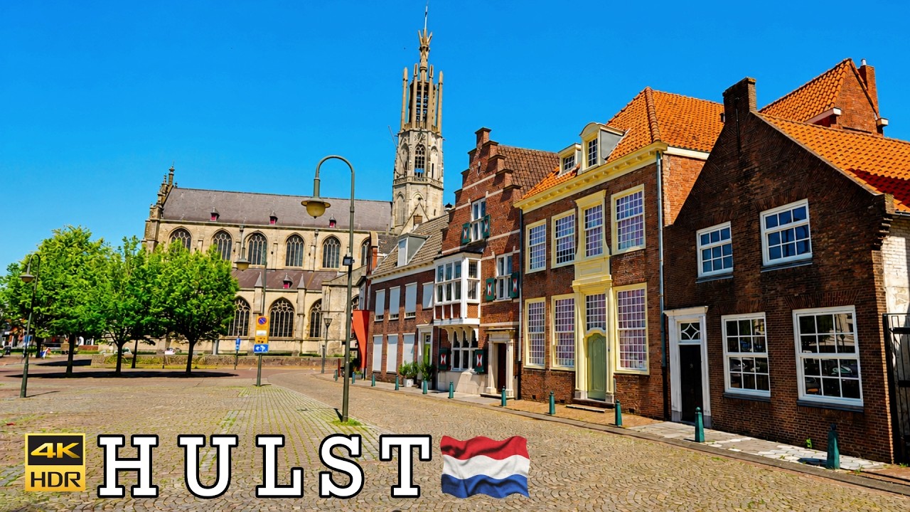HULST Netherlands 🇳🇱 | The Hidden Medieval Fortress Town You Must See 4K 60FPS