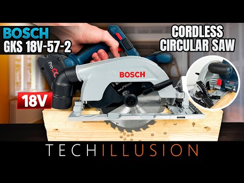 🔥WOW! THE GREAT SUCCESSOR GKS 18V-57-2 of the COMPACT 18V Circular Saw from BOSCH in TEST! 😱 Review