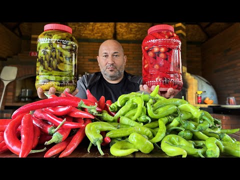 Special Recipe!!! Pickled Peppers for the Winter!!!!!