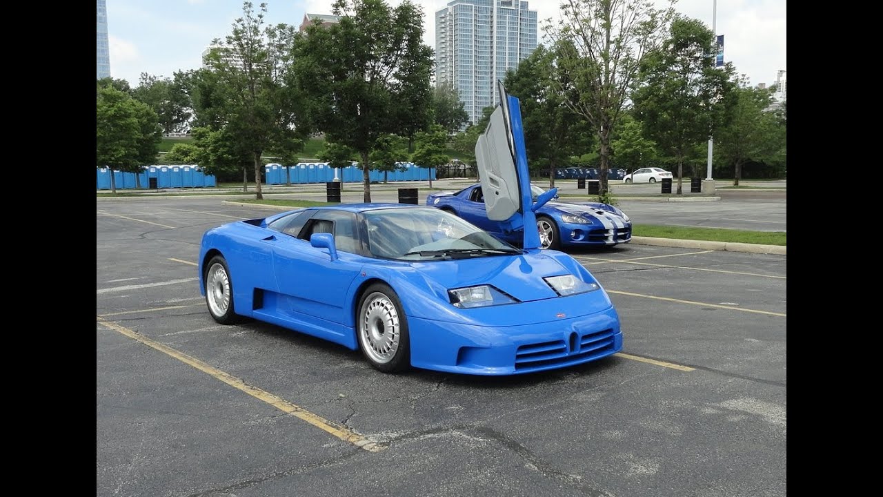 1994 Bugatti EB110 GT in Blue Paint with Engine Start Up on My Car Story with Lou Costabile thumnail