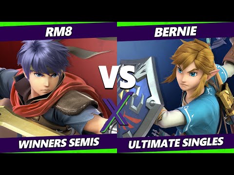 S@X 372 Online Winners Semis - rm8 (Ike) Vs. Bernie (Link) Smash Ultimate - SSBU