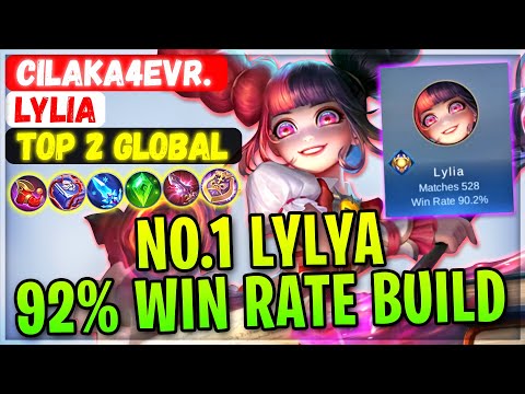 No.1 Lylia 90% Win Rate Build [ Top 2 Global Lylia ] Cilaka4evr. - Mobile Legends Gameplay And Build